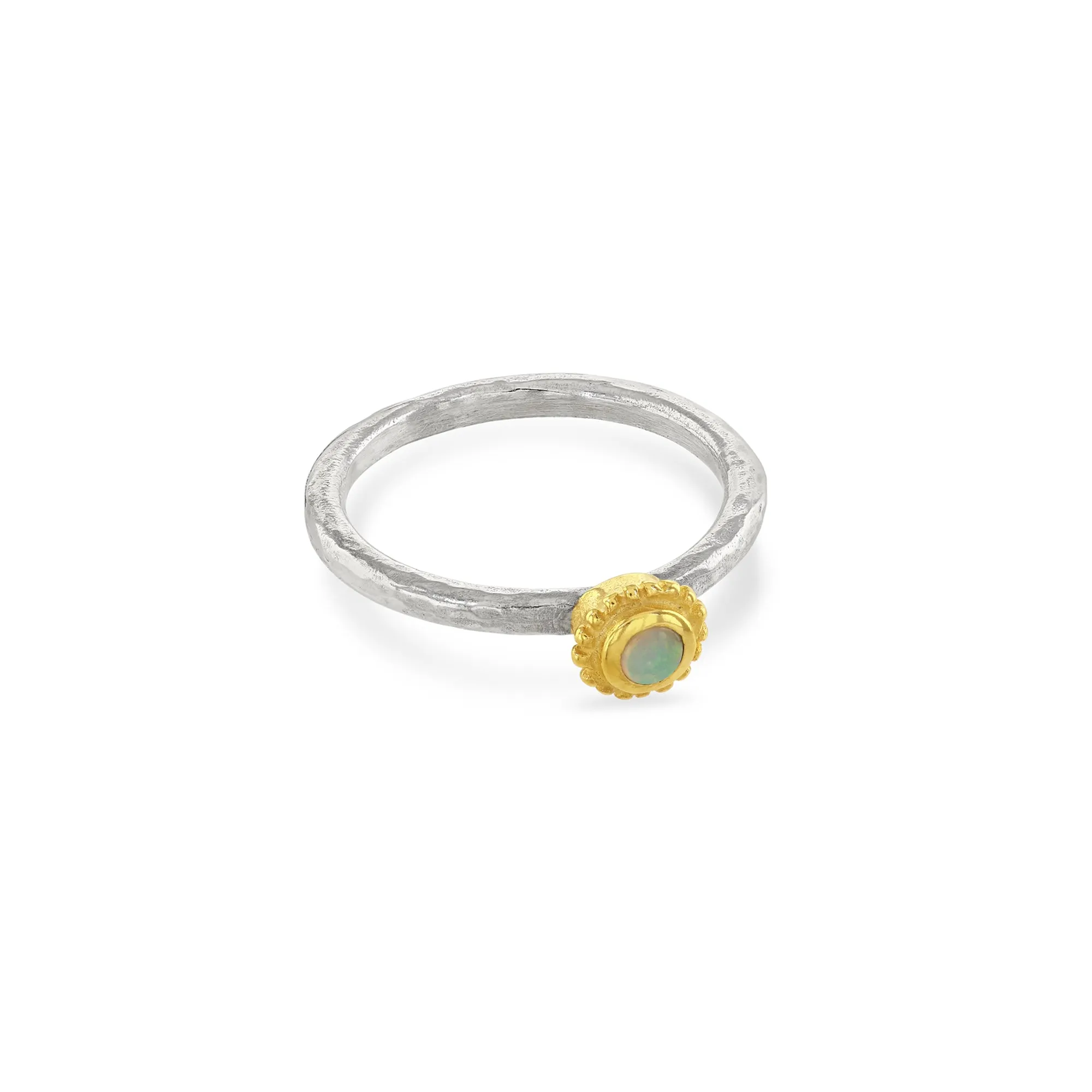 Opal Birthstone Ring