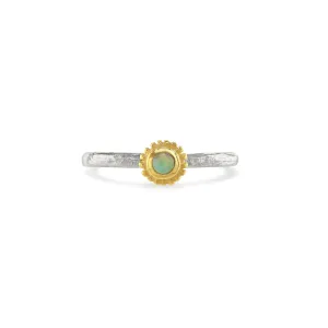 Opal Birthstone Ring