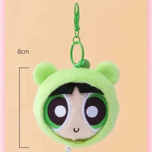 Powerpuff Girls Plush Keychain