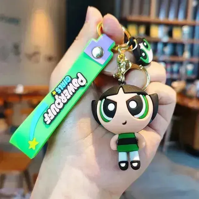 Powerpuff Girls Plush Keychain