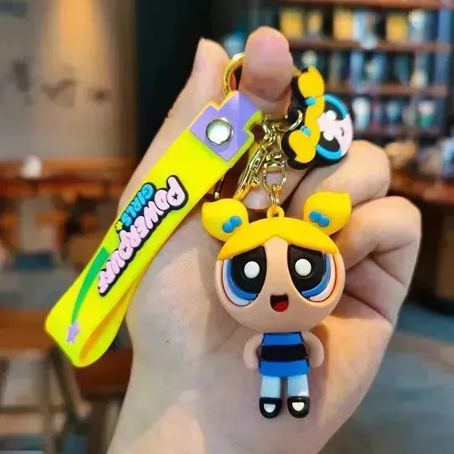 Powerpuff Girls Plush Keychain