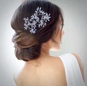 "Lora" -  Opal Bridal Hair Accessory