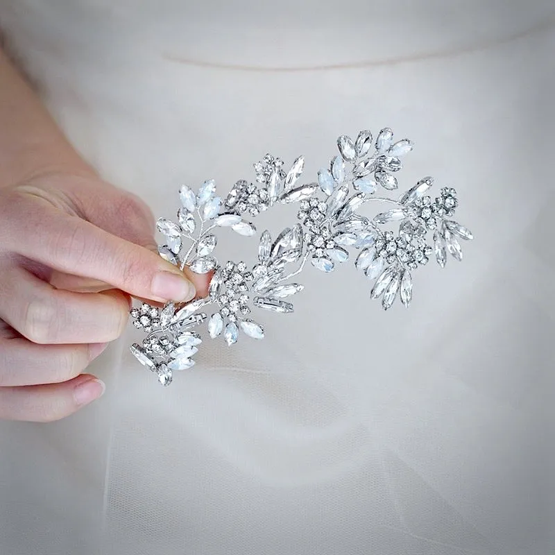 "Lora" -  Opal Bridal Hair Accessory