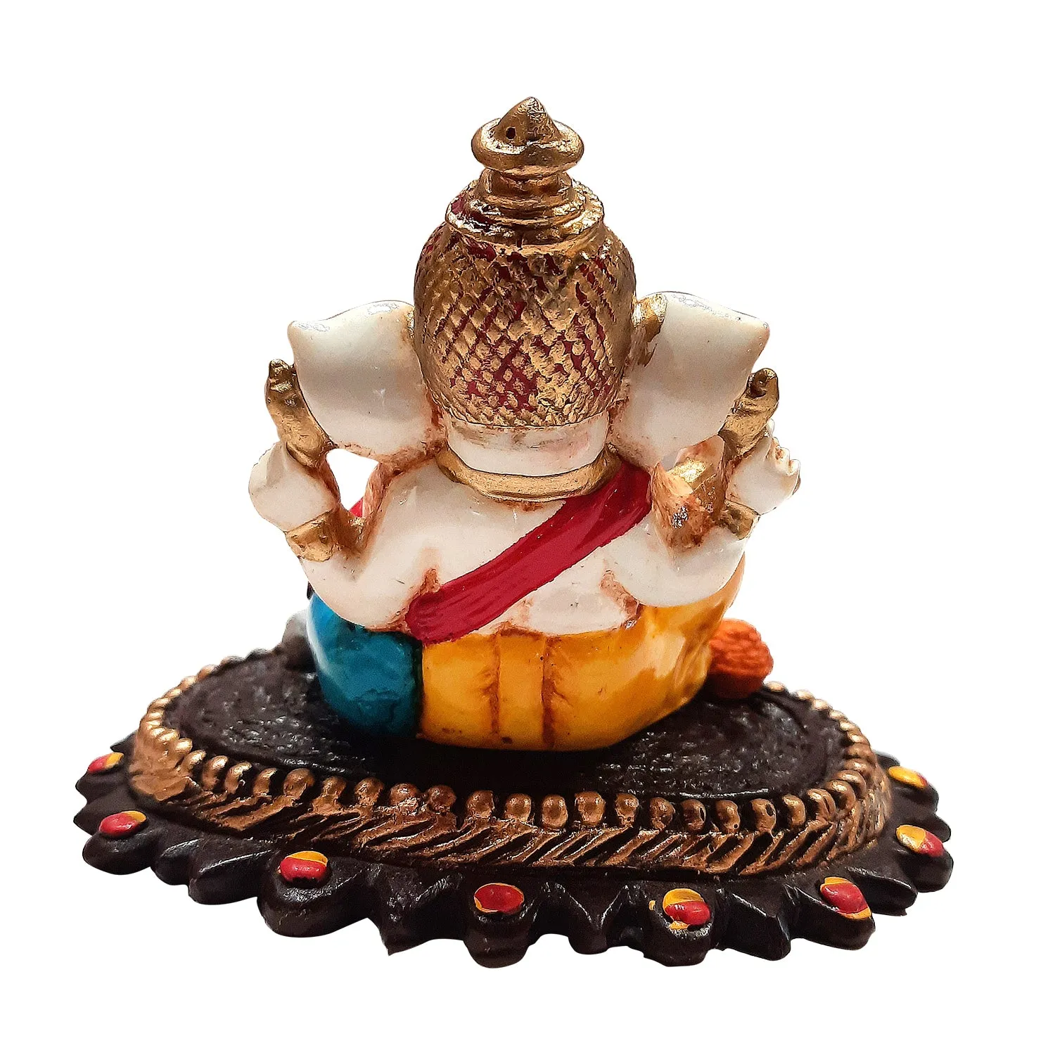 Resin Ganesha Small 3.75 in x 4.5 in
