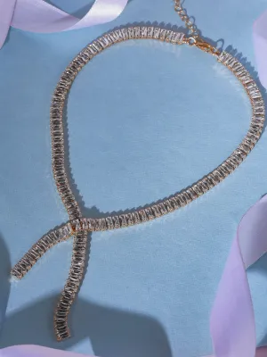Rubans Voguish Western Whisper Gold tone Necklace