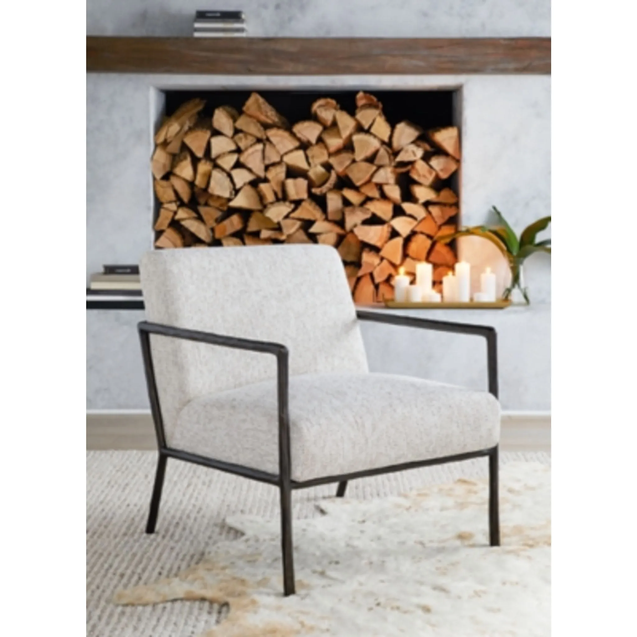 Ryandale Accent Chair - Pearl