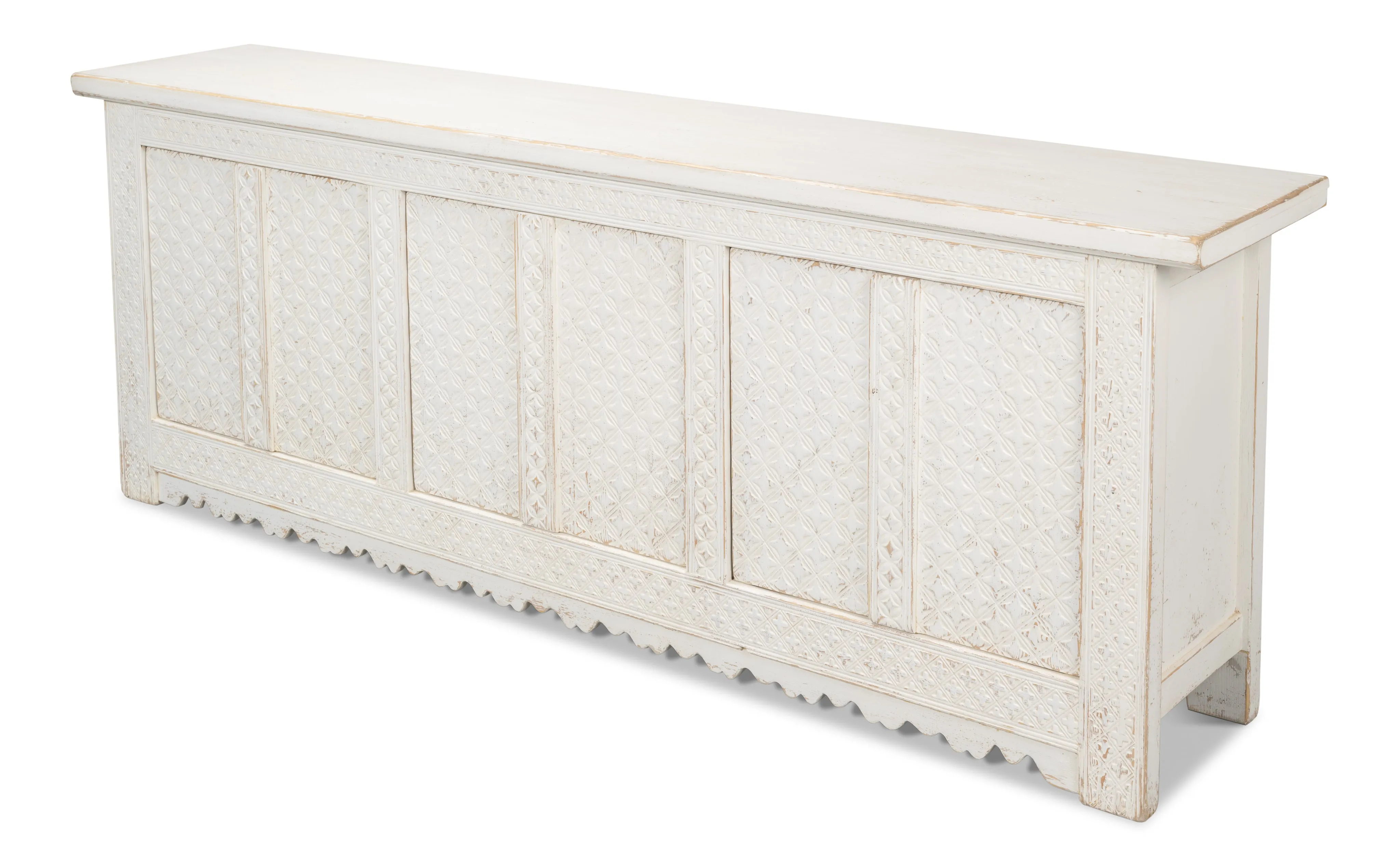 Sarreid - Persia Sideboard - White - Eclectic