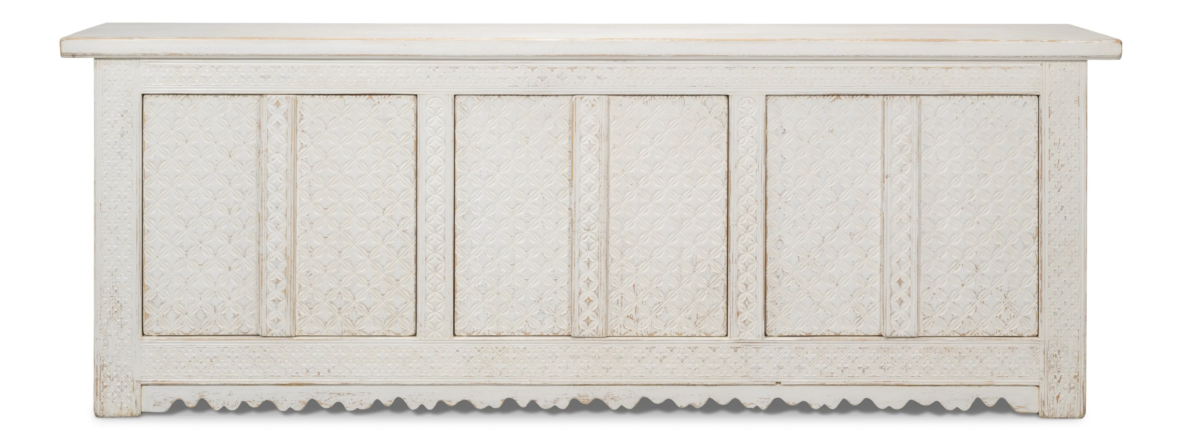 Sarreid - Persia Sideboard - White - Eclectic