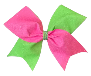 The Tick Tock Basic Glitter Bow