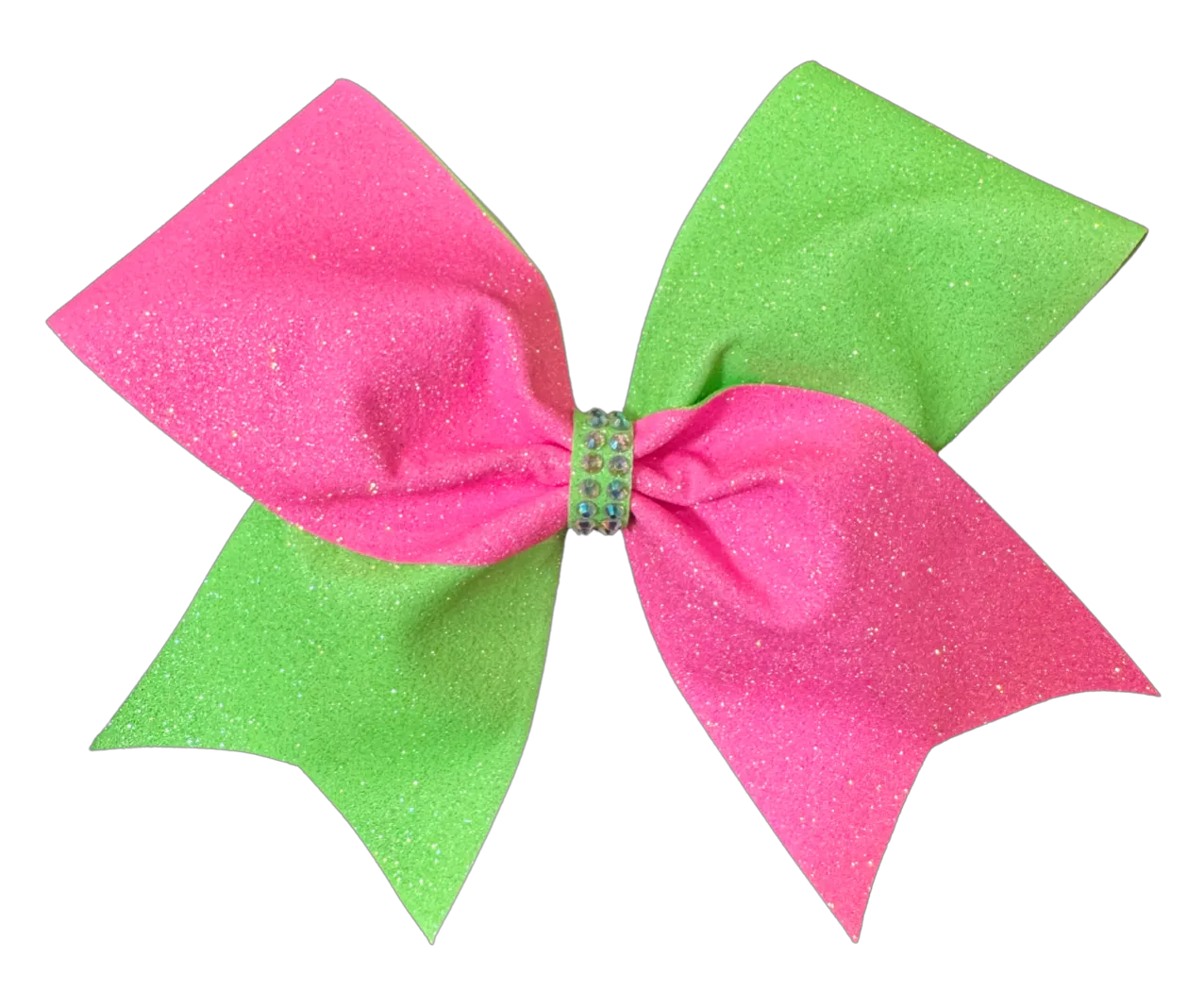 The Tick Tock Basic Glitter Bow