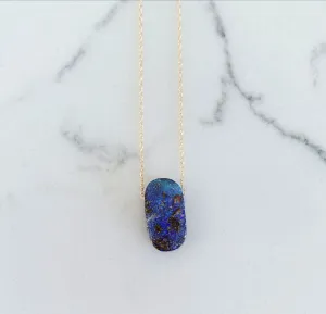 Universe in a Drop - Opal Necklace