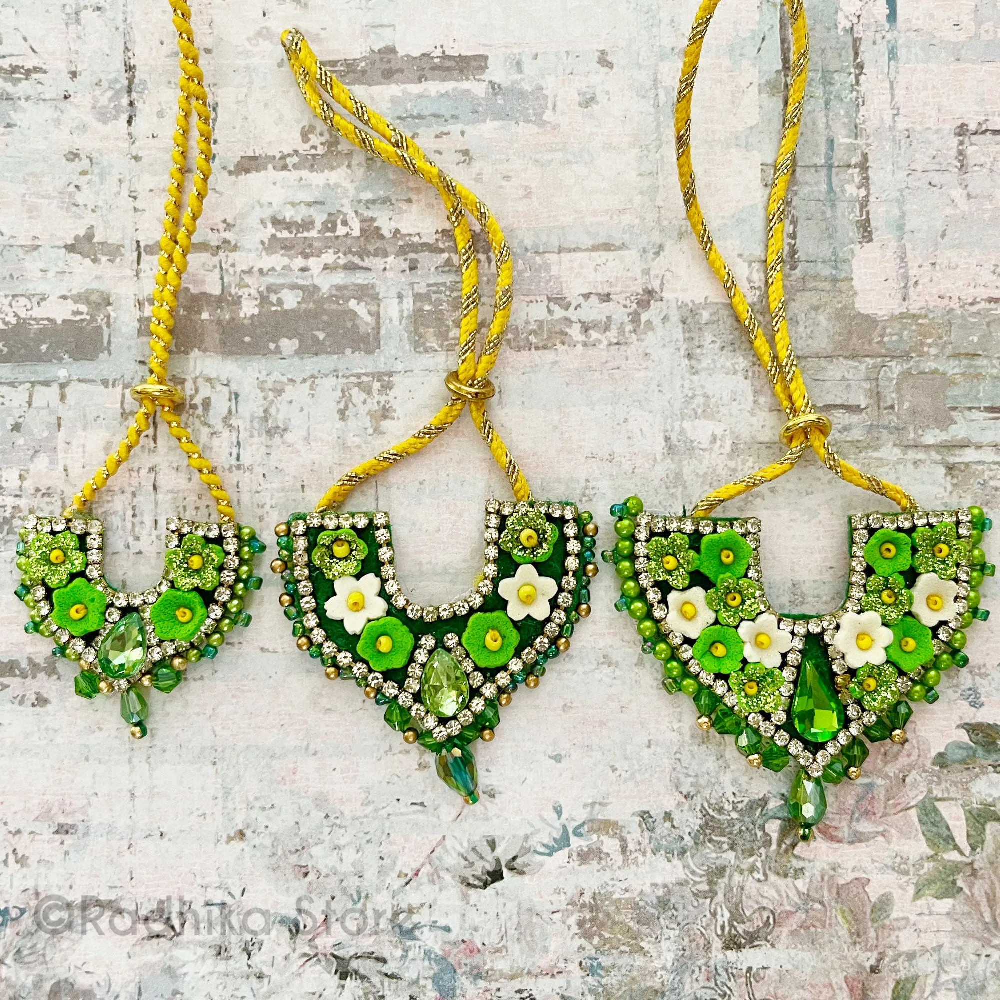 Vrindavan Flower Collar Necklace/Effulgence