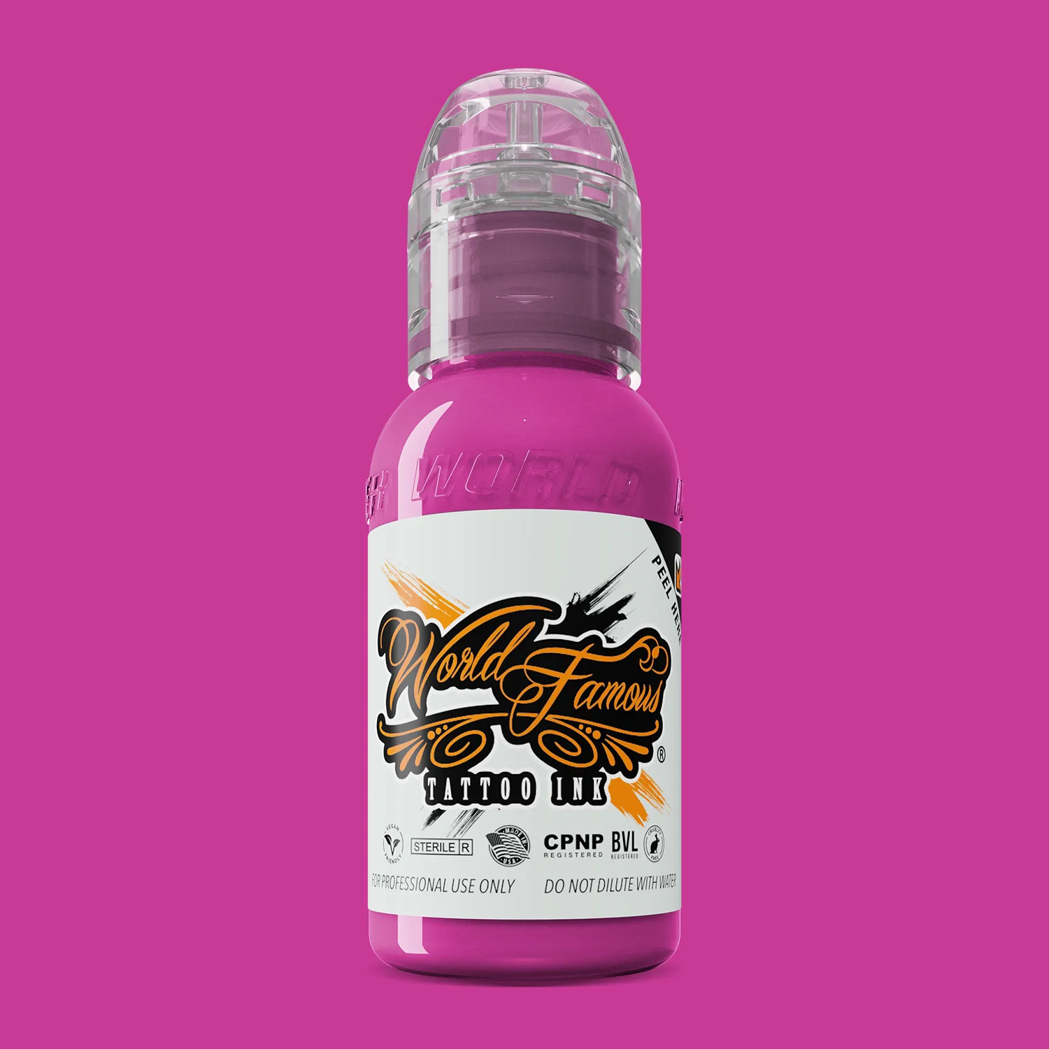 World Famous Pastel Rushmore Magenta Ink 1oz
