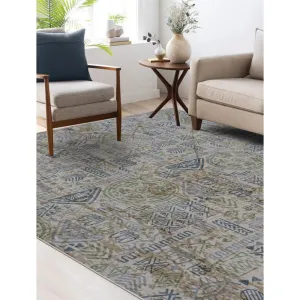 Yanika Boho Carpet - Blue