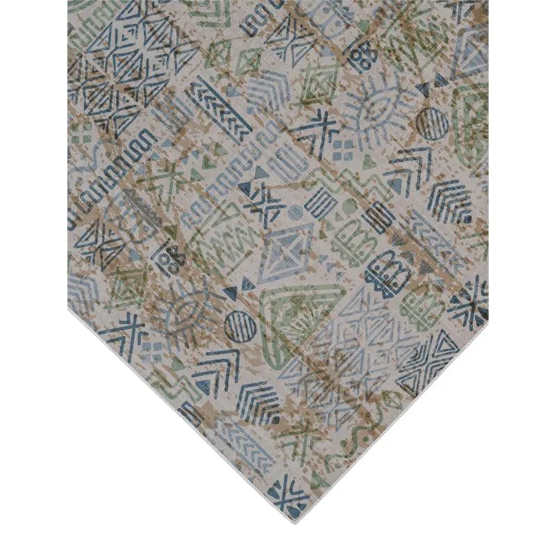 Yanika Boho Carpet - Blue