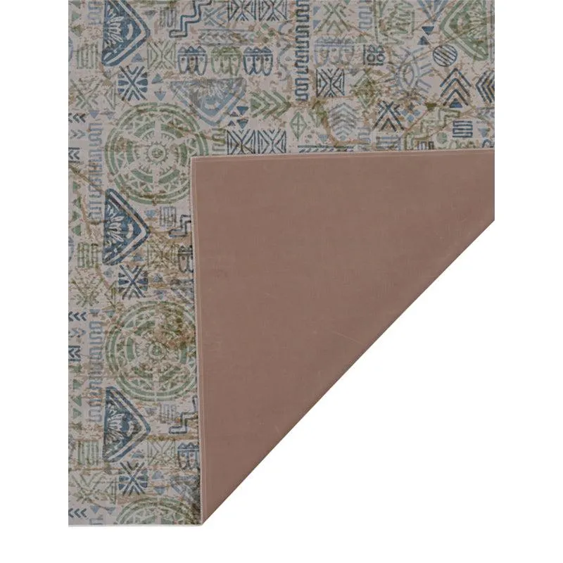 Yanika Boho Carpet - Blue